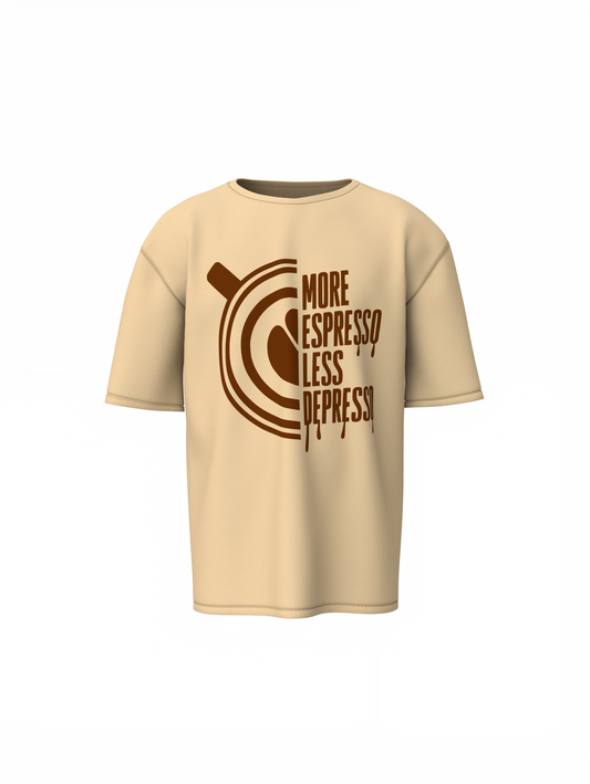 More Espresso Oversized T-Shirts