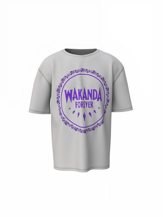 Wakanda Forever Oversized T-Shirts
