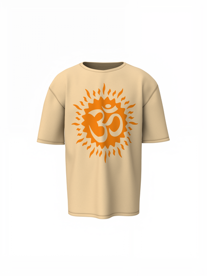 Om Spiritual Symbol Oversized T-Shirts