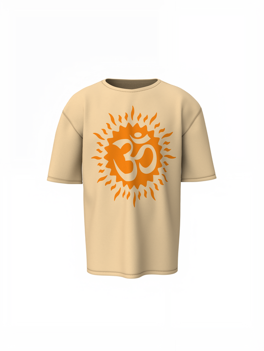 Om Spiritual Symbol Oversized T-Shirts