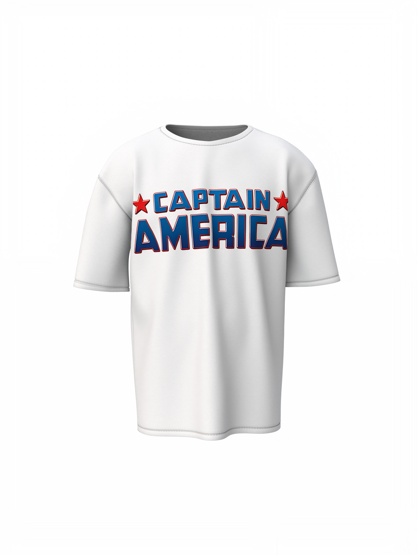 First Captain America Oversized T-Shirts