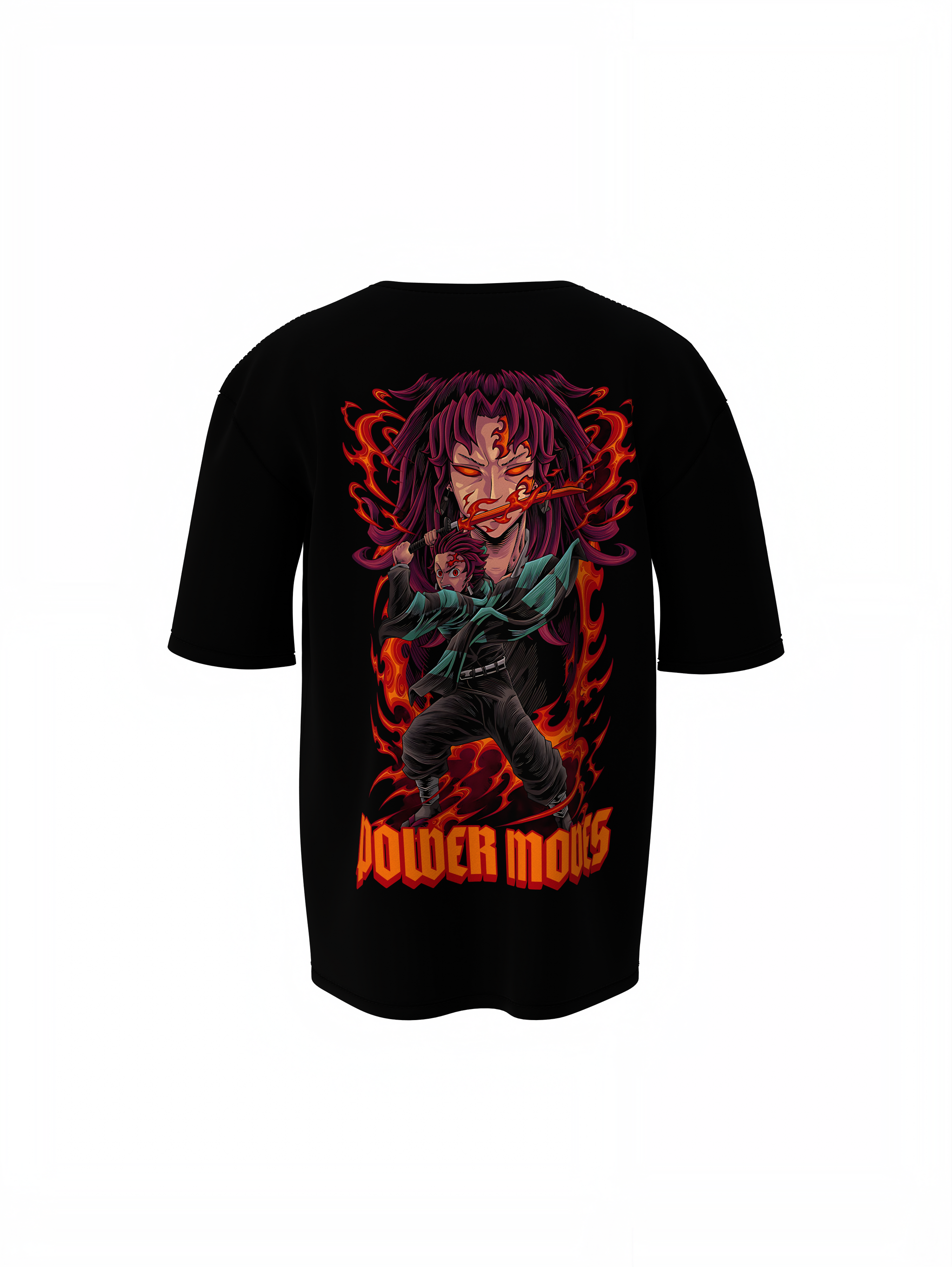 Power Moodes Oversized T-Shirts