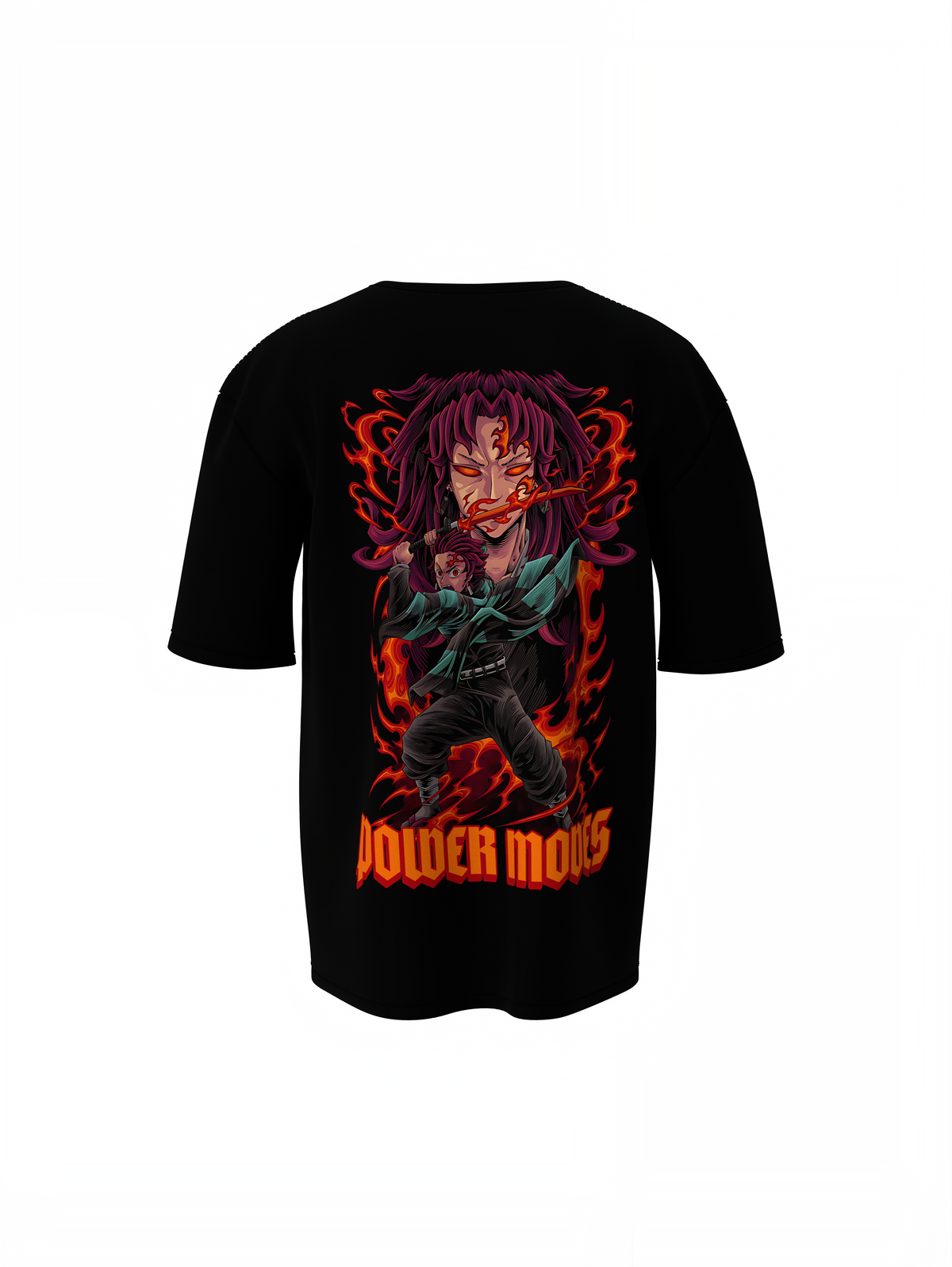 Power Moodes Oversized T-Shirts