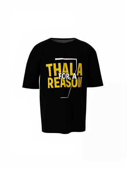 Thala For A Reason Oversized T-Shirts