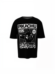 Pikachu 025 Pokemon Oversized T-Shirts