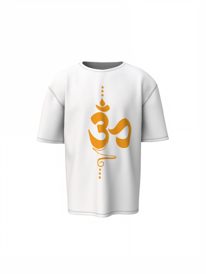 Om Spiritual Icon Oversized T-Shirts