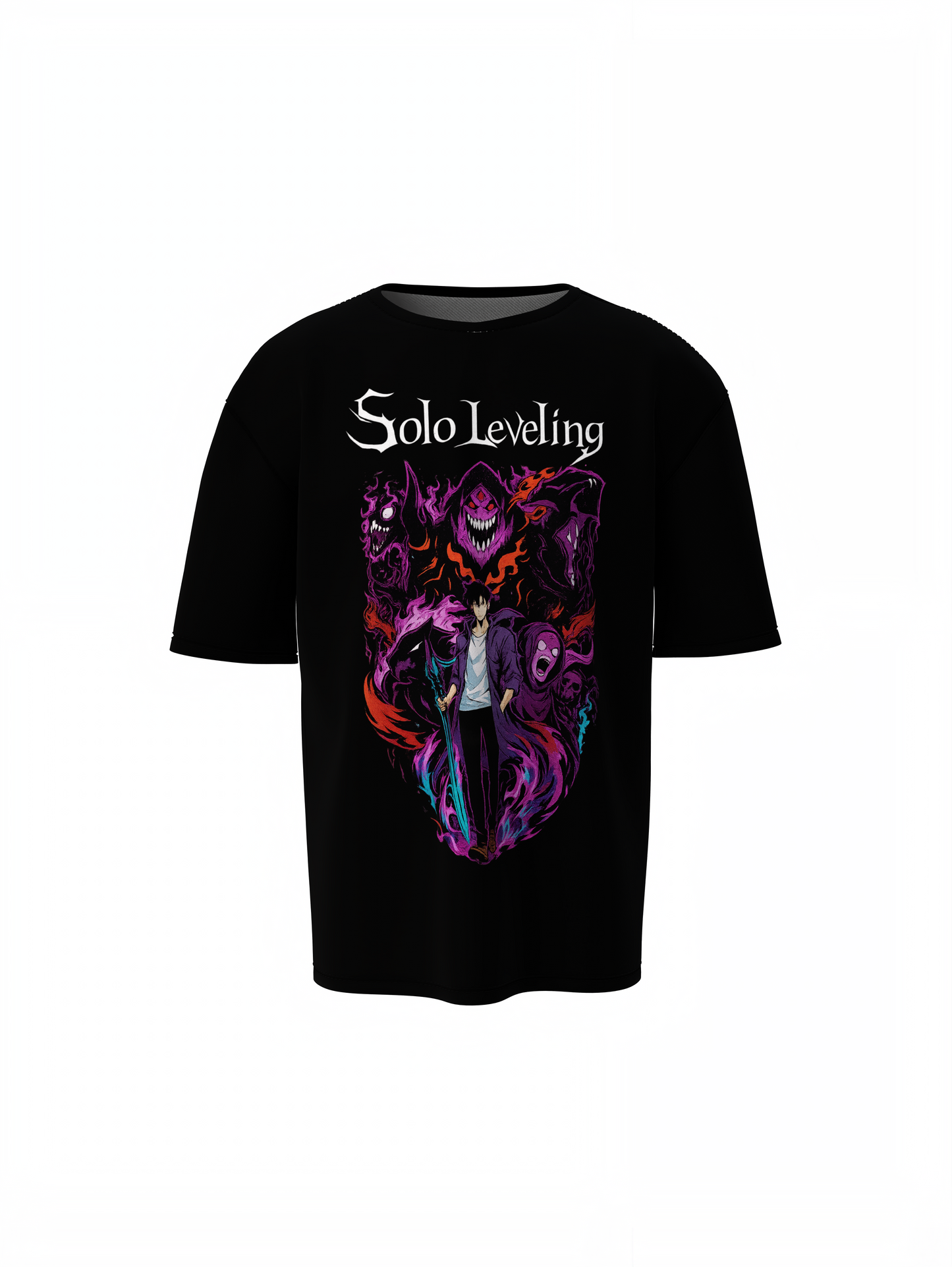 Hunter Shadows Oversized T-Shirts Bold Streetwear Style