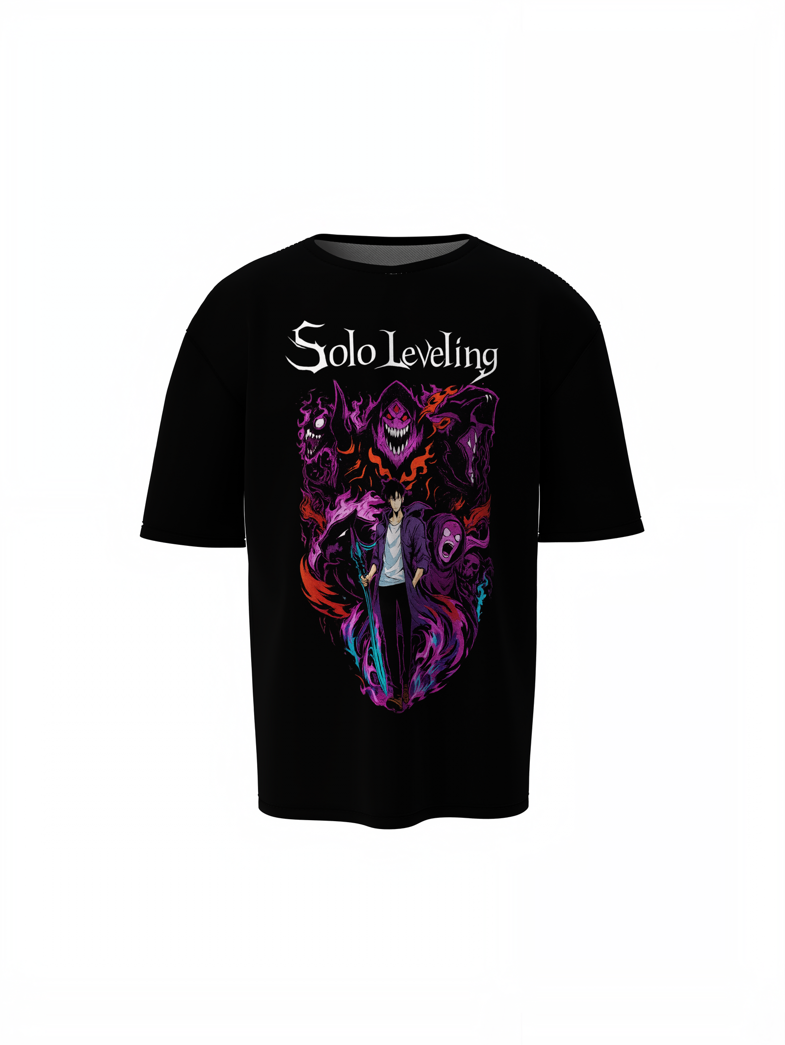 Hunter Shadows Oversized T-Shirts Bold Streetwear Style