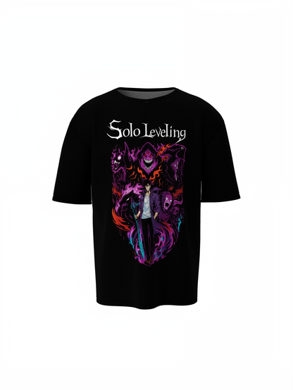 Hunter Shadows Oversized T-Shirts Bold Streetwear Style