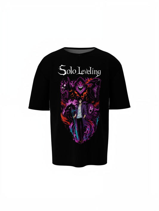 Hunter Shadows Oversized T-Shirts Bold Streetwear Style