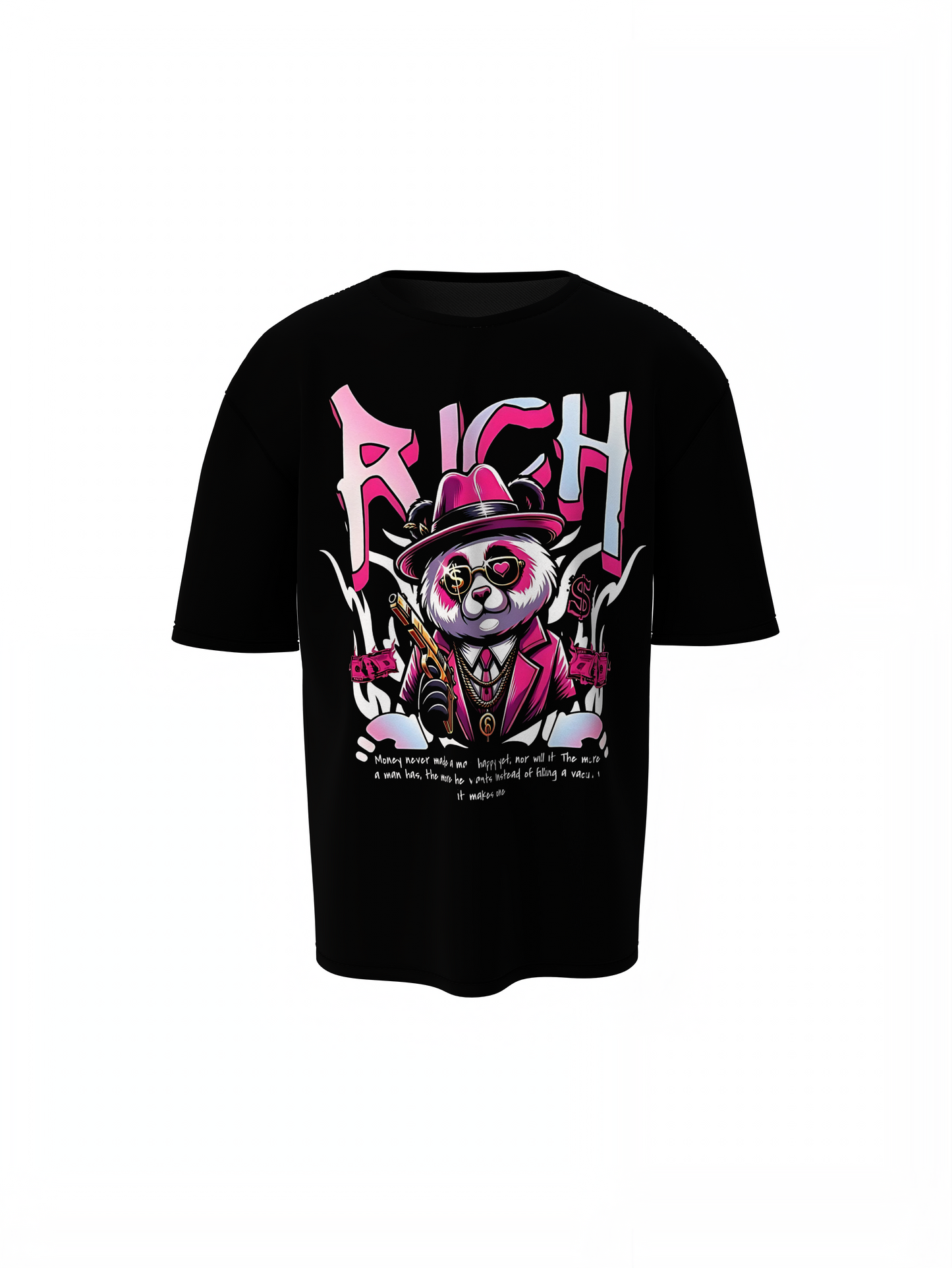 Rich Panda Oversized T-Shirt for Bold Streetwear Style