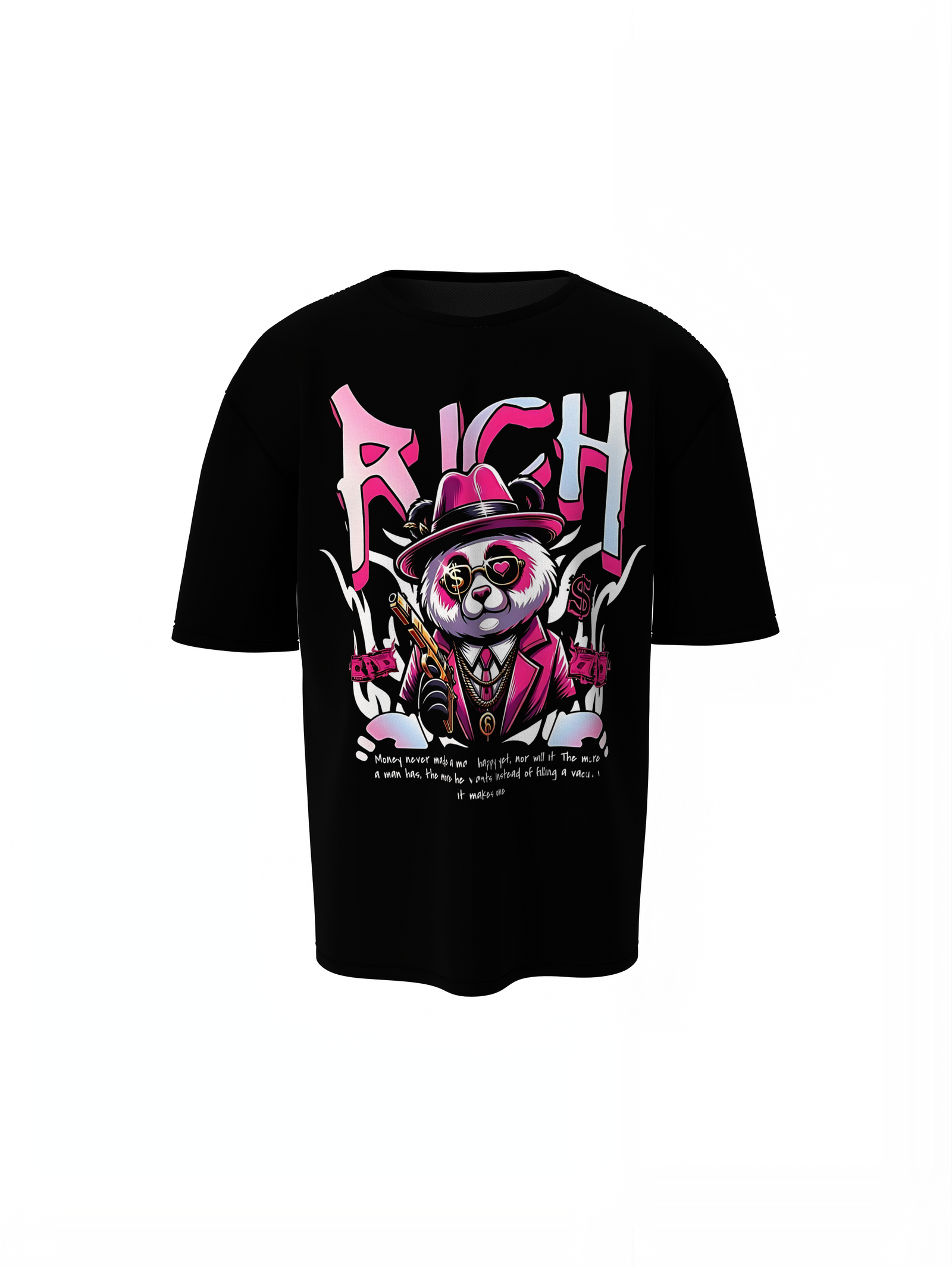 Rich Panda Oversized T-Shirt for Bold Streetwear Style