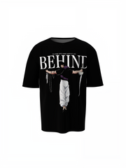 Behind Oversized T-Shirts
