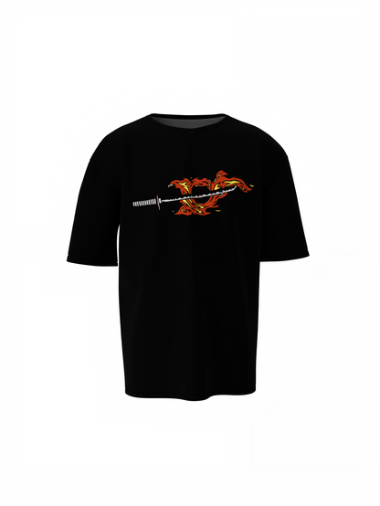 Slayer Energy Oversized T-Shirts – Bold Anime Streetwear