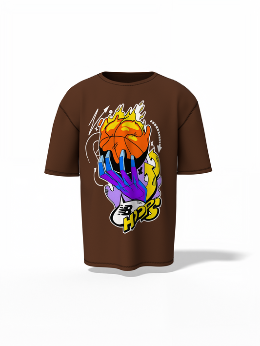 NB Hoops Oversized T-Shirt – Trendy & Comfortable Streetwear