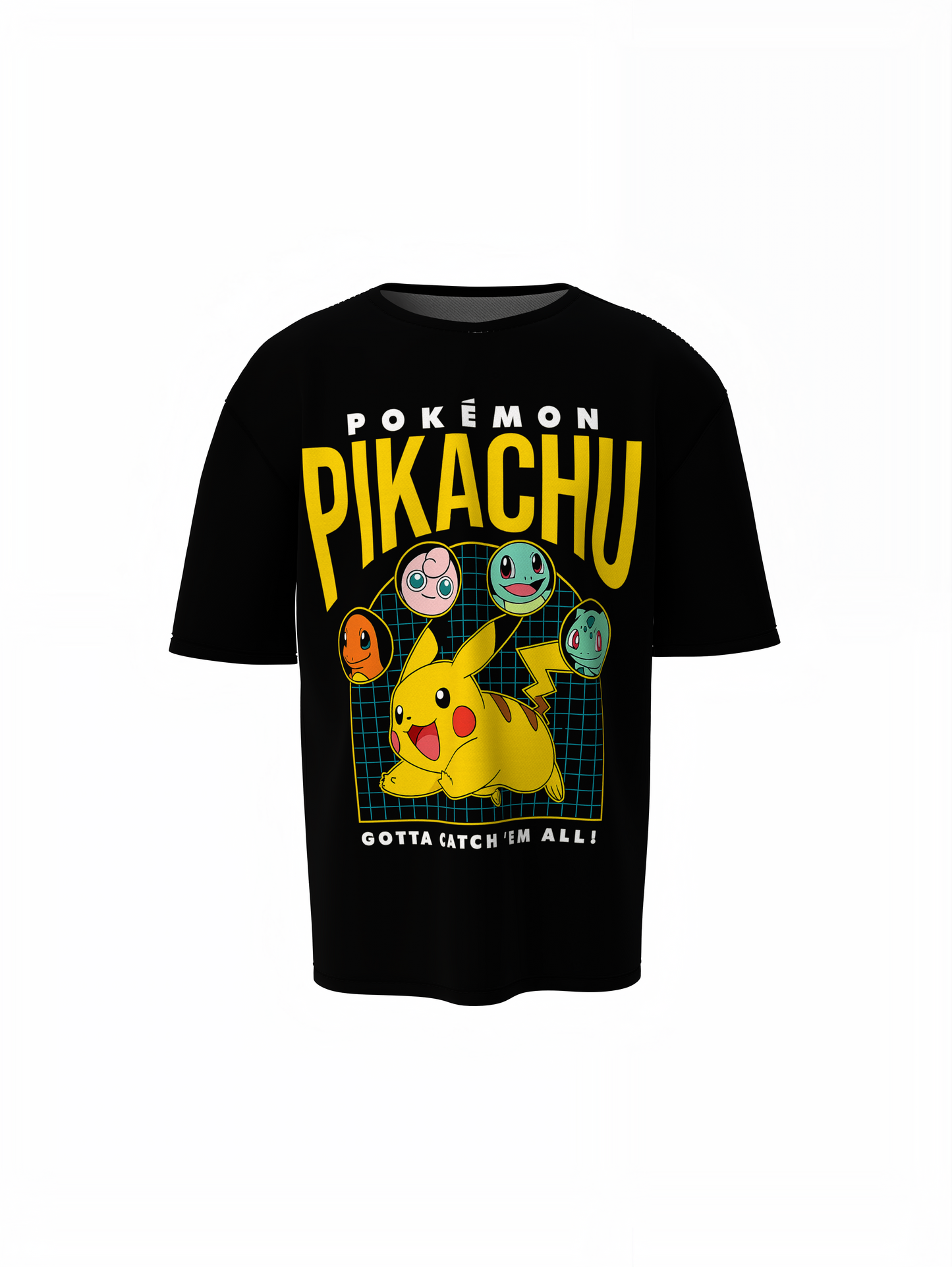 Gotta Catch Oversized T-Shirts – Anime Inspired Streetwear