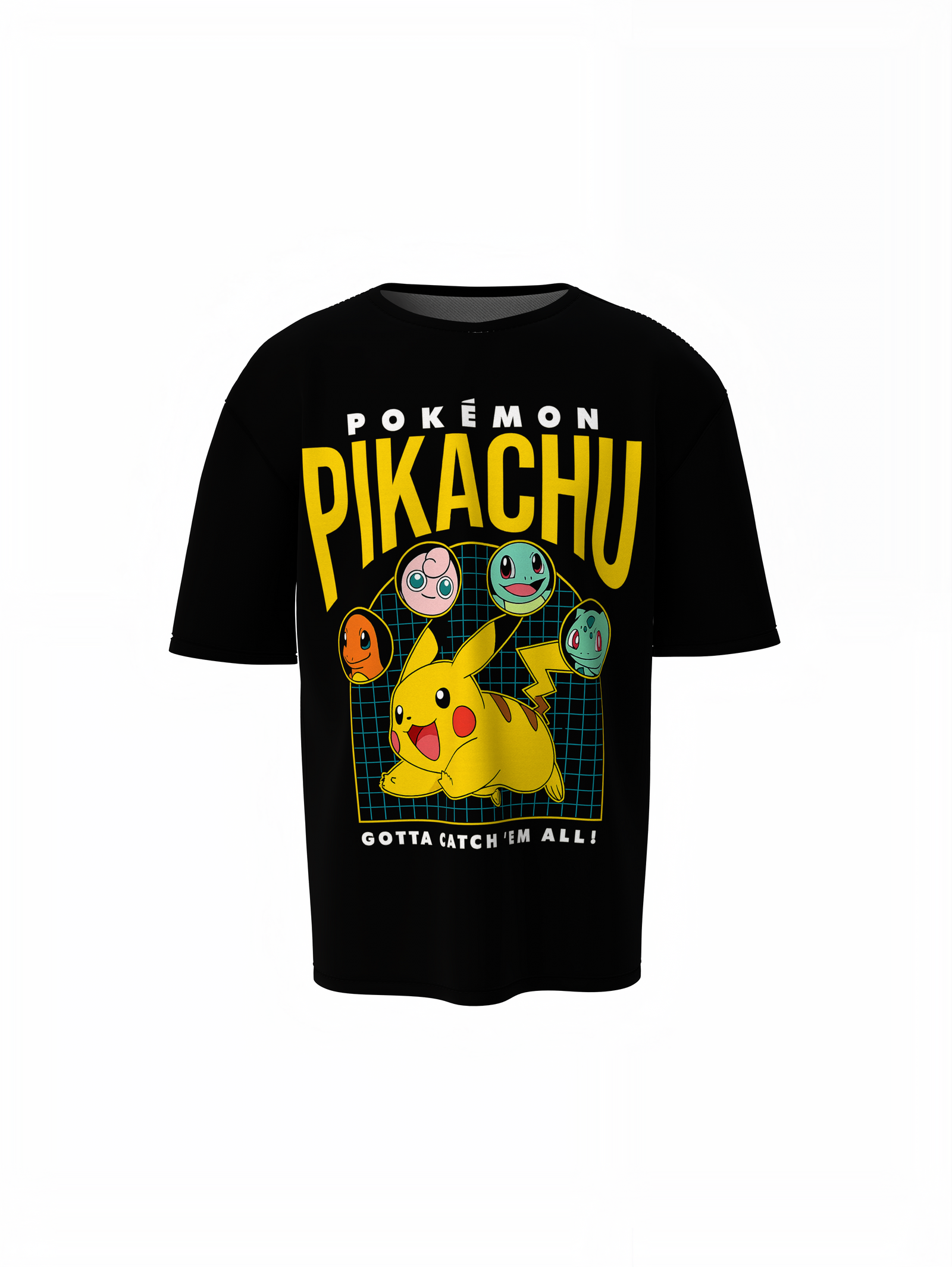 Gotta Catch Oversized T-Shirts – Anime Inspired Streetwear