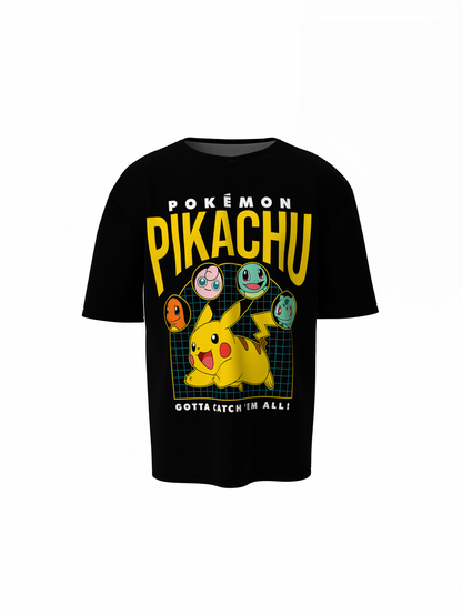 Gotta Catch Oversized T-Shirts – Anime Inspired Streetwear