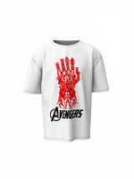 All Avenger Oversized T-Shirts Marvel Hero Streetwear Style