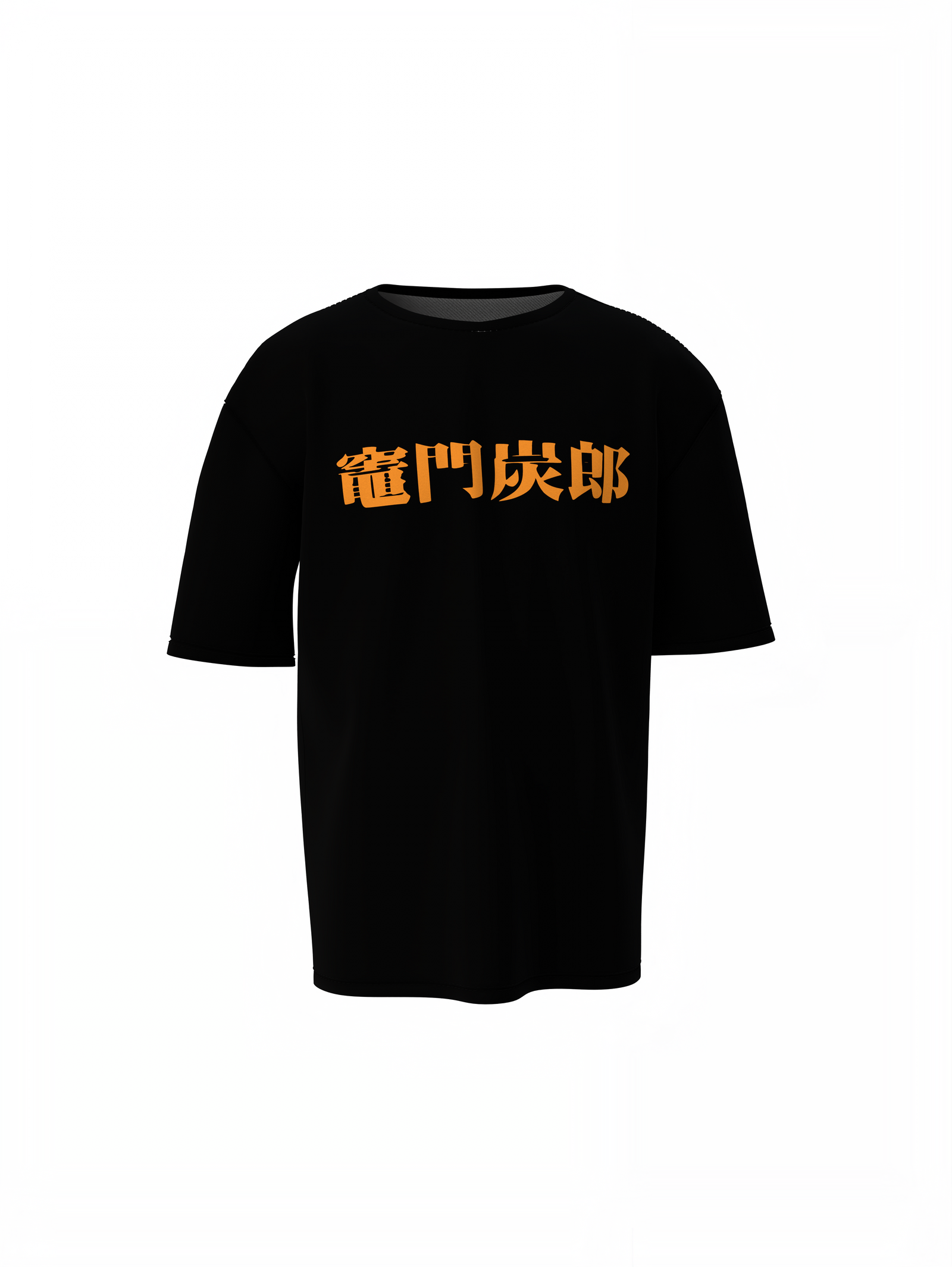 Tanjiro Oversized T-Shirts for Anime Graphic Streetwear Tee