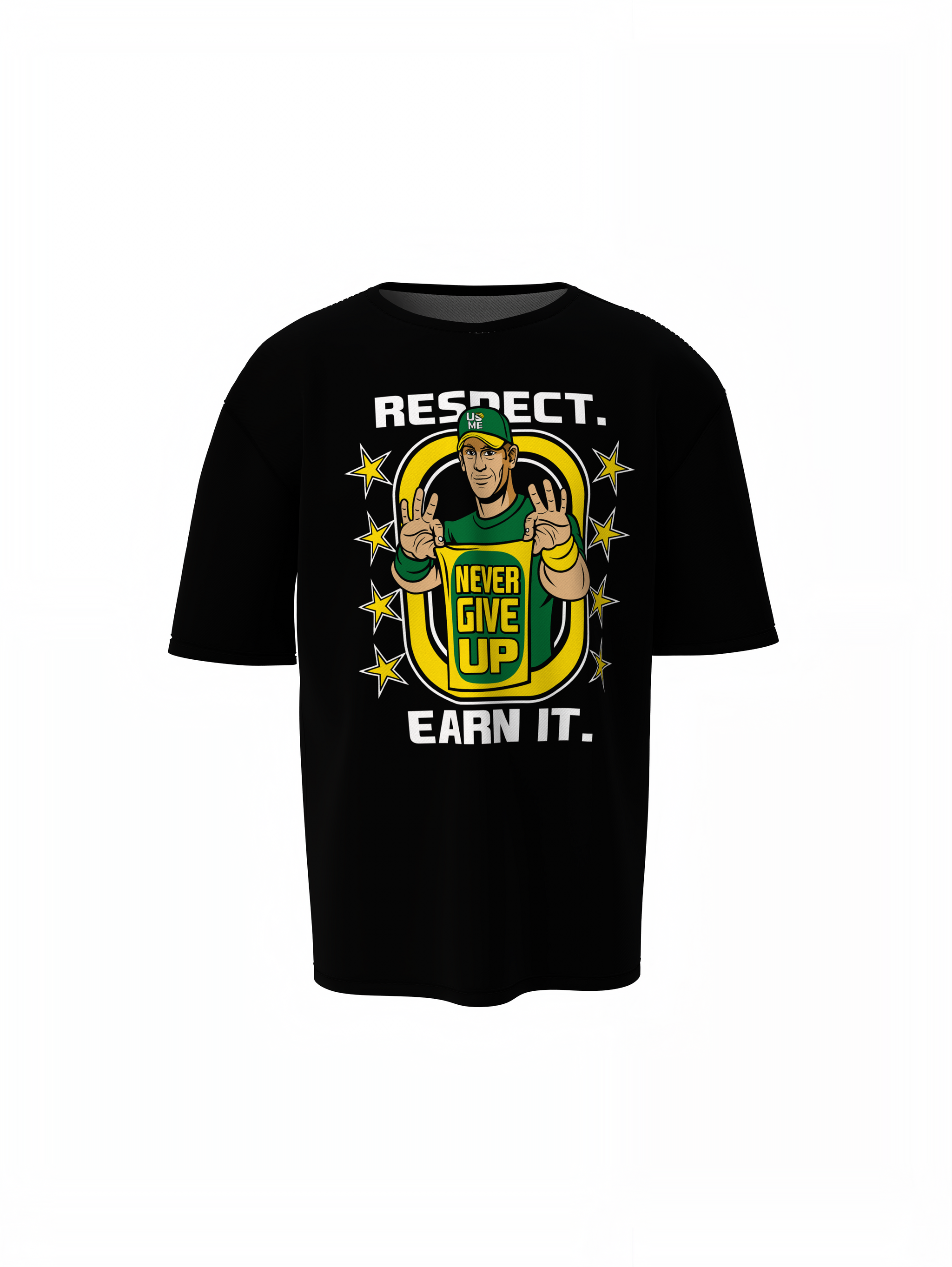 Respect Earn Oversized T-Shirts