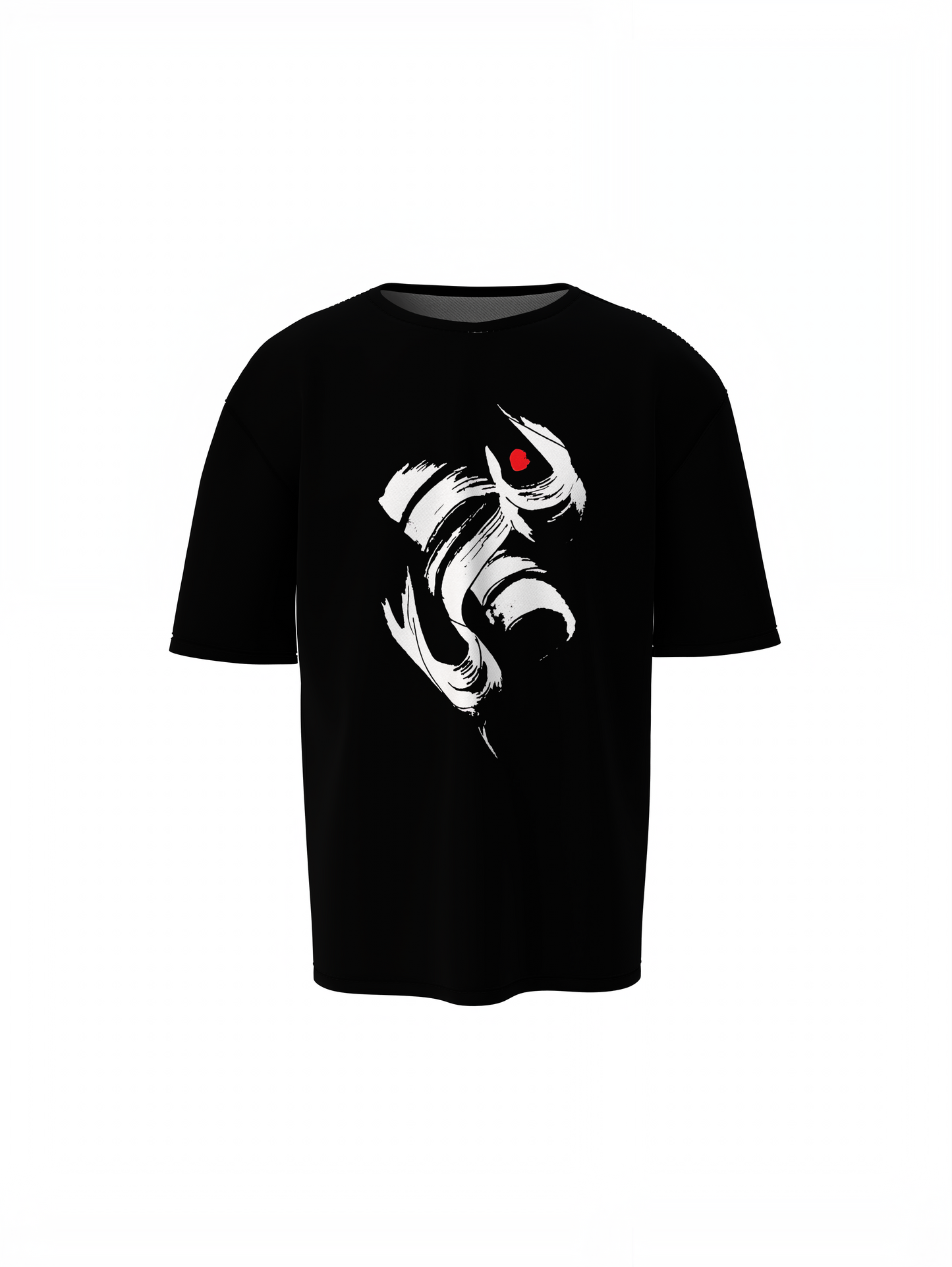 Om Brush Art Oversized T-Shirts