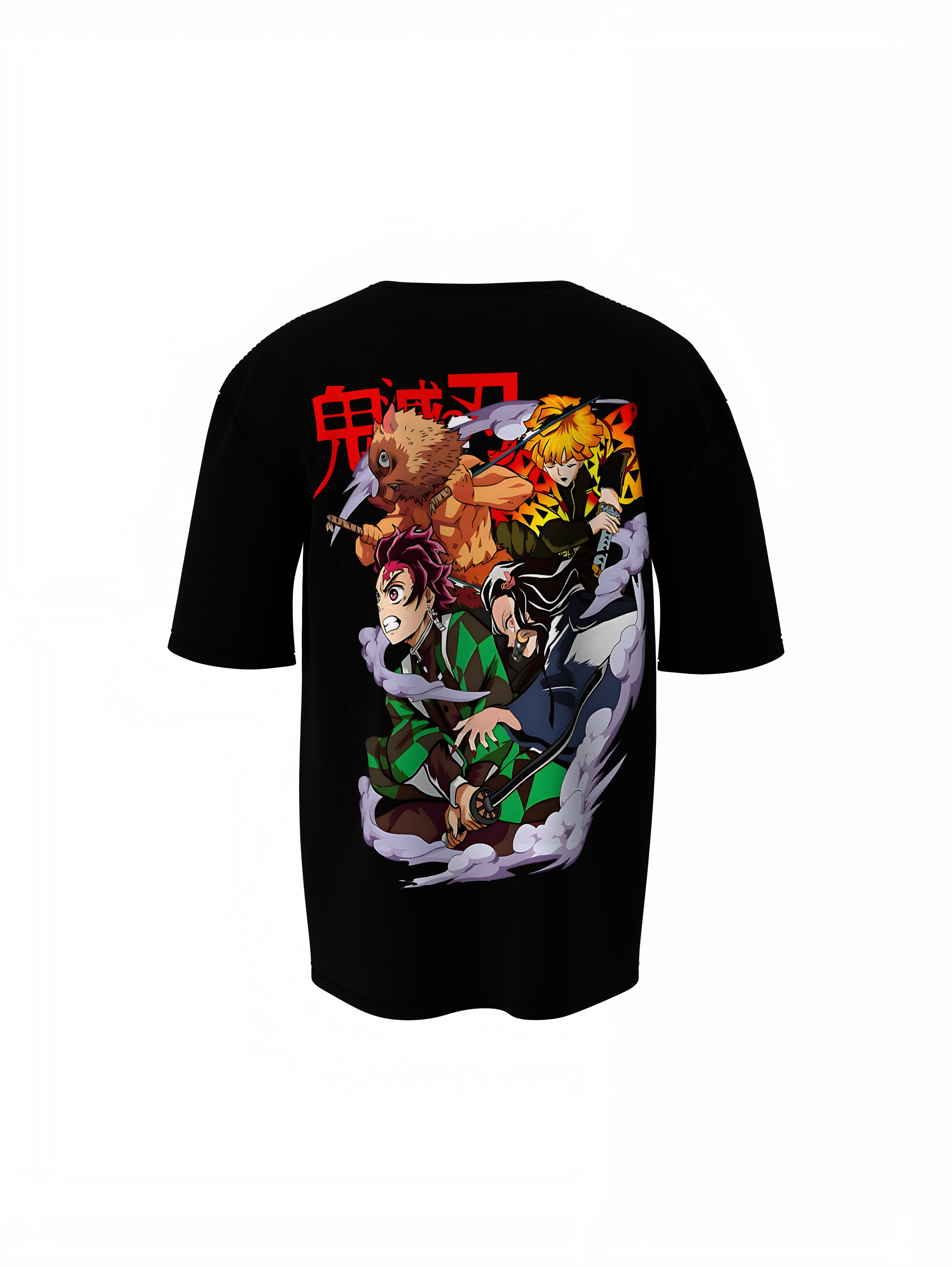 Tanjiro Zenitsu Inosuke Oversized T-Shirts