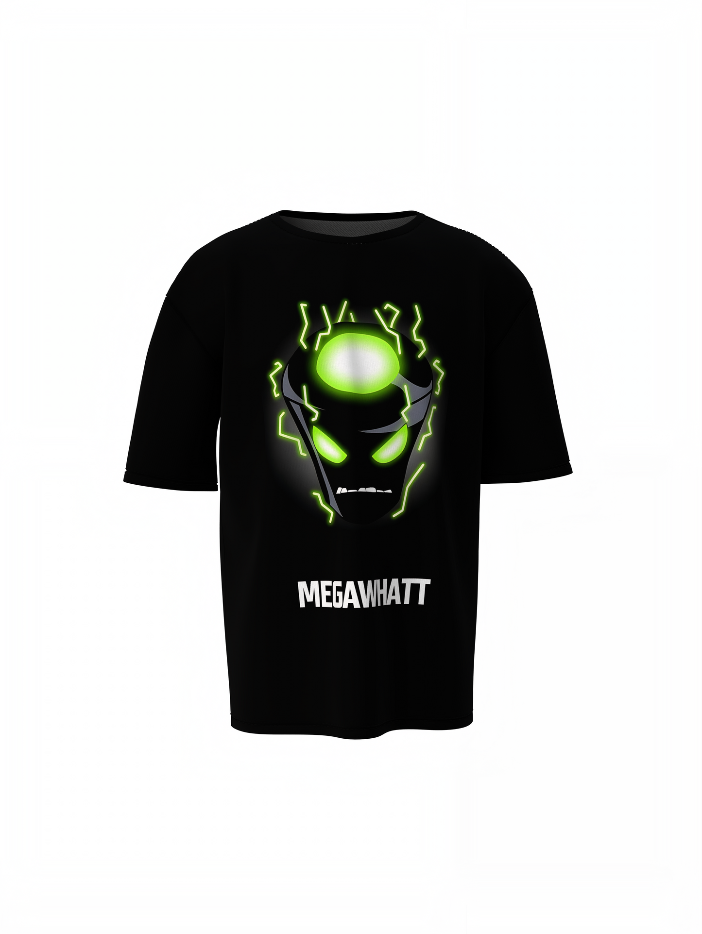 Megawatt Oversized T-Shirts – Bold Electric Streetwear