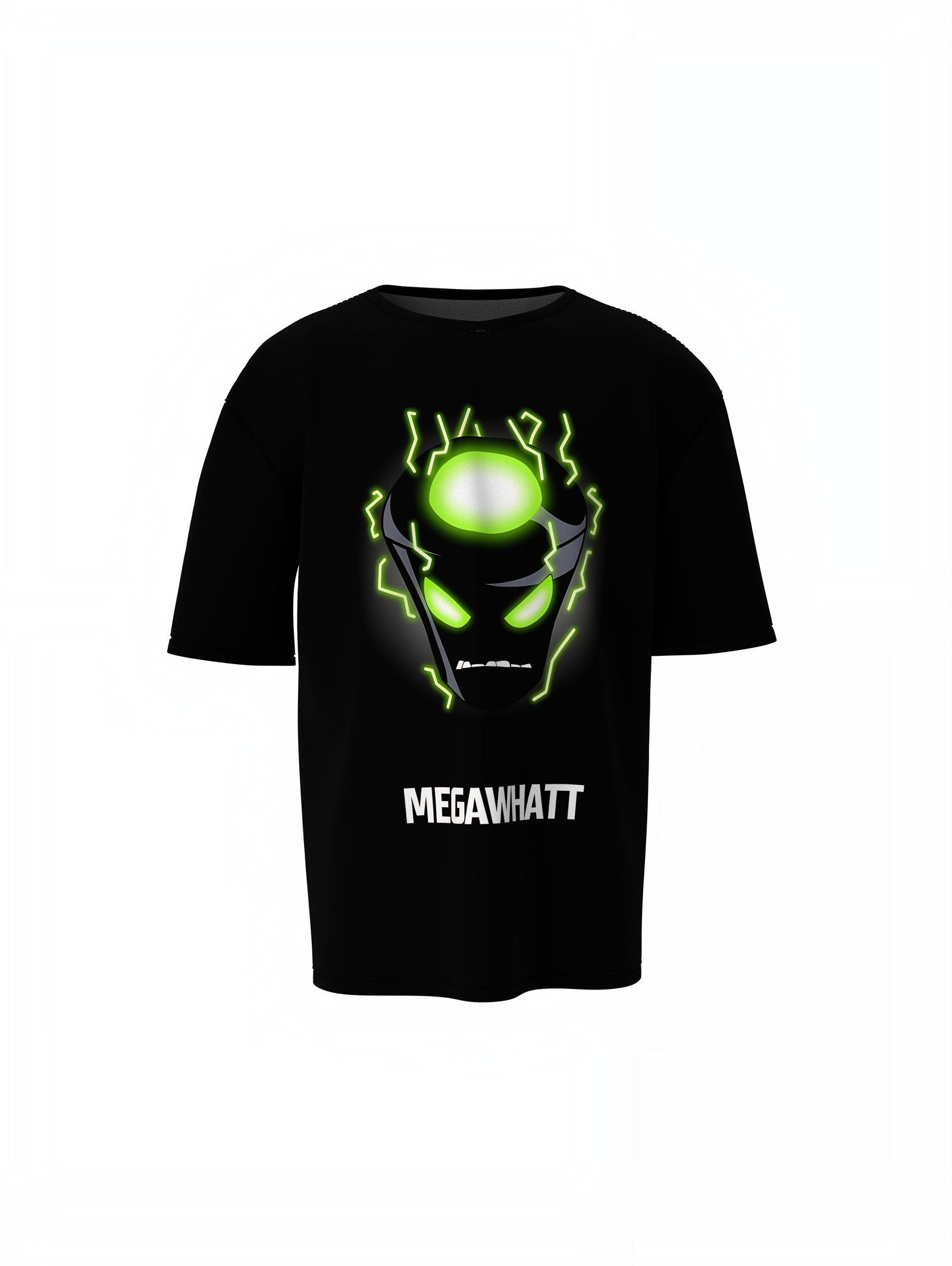Megawatt Oversized T-Shirts – Bold Electric Streetwear