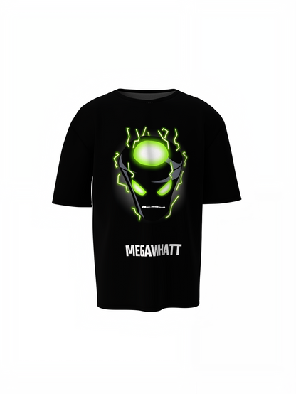 Megawatt Oversized T-Shirts – Bold Electric Streetwear
