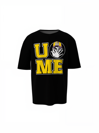 John Cena UCME Oversized T-Shirts Bold WWE Streetwear