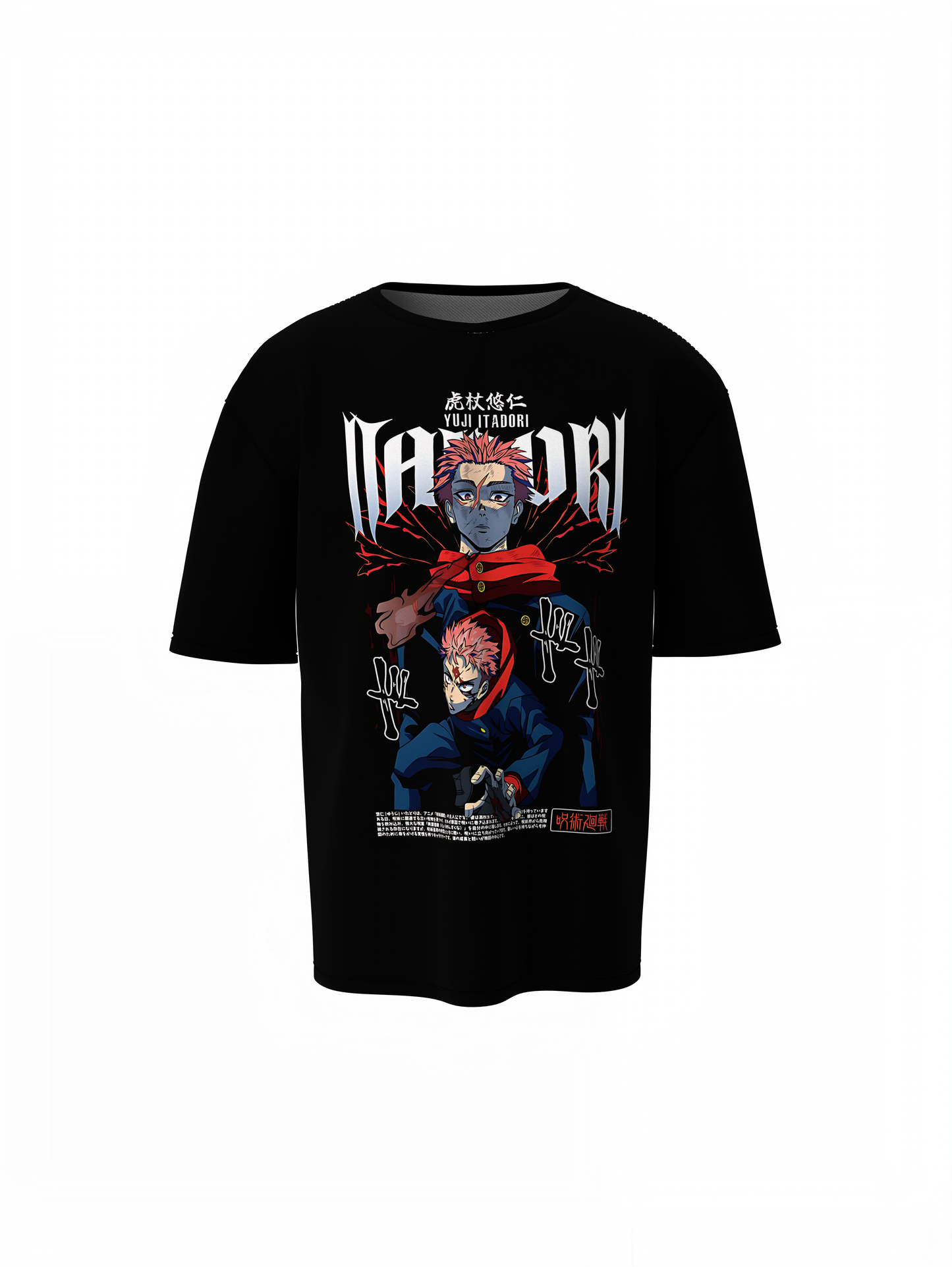 Itadori Oversized T-Shirt – Perfect Anime Streetwear Fashion