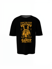 Gamer Brother Oversized T-Shirts