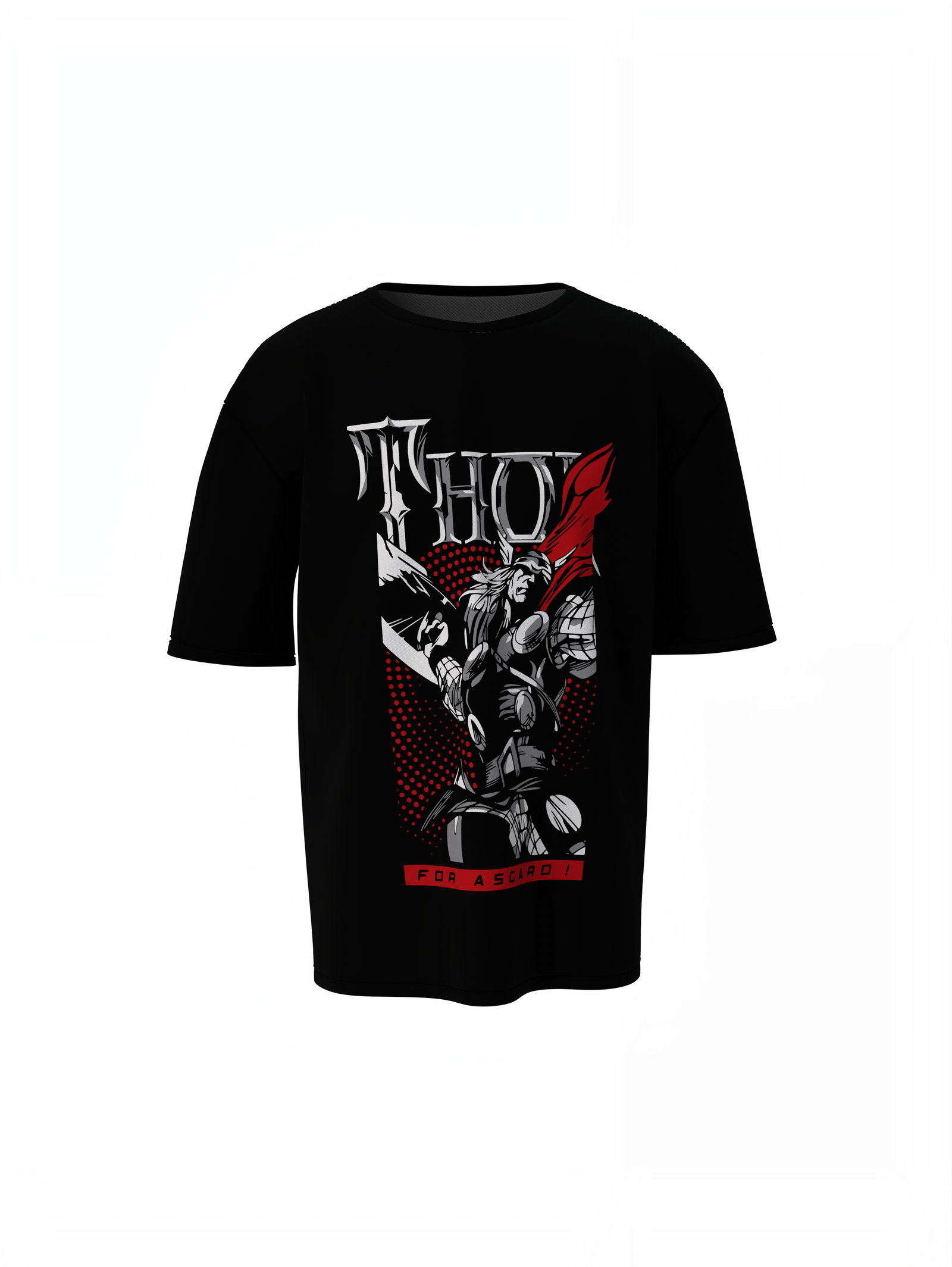 Thor For Asgard Oversized T-Shirt Premium Streetwear Tee