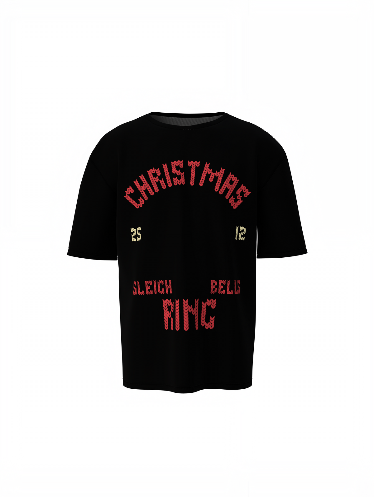 Christmas Bells Ring Oversized T-Shirts