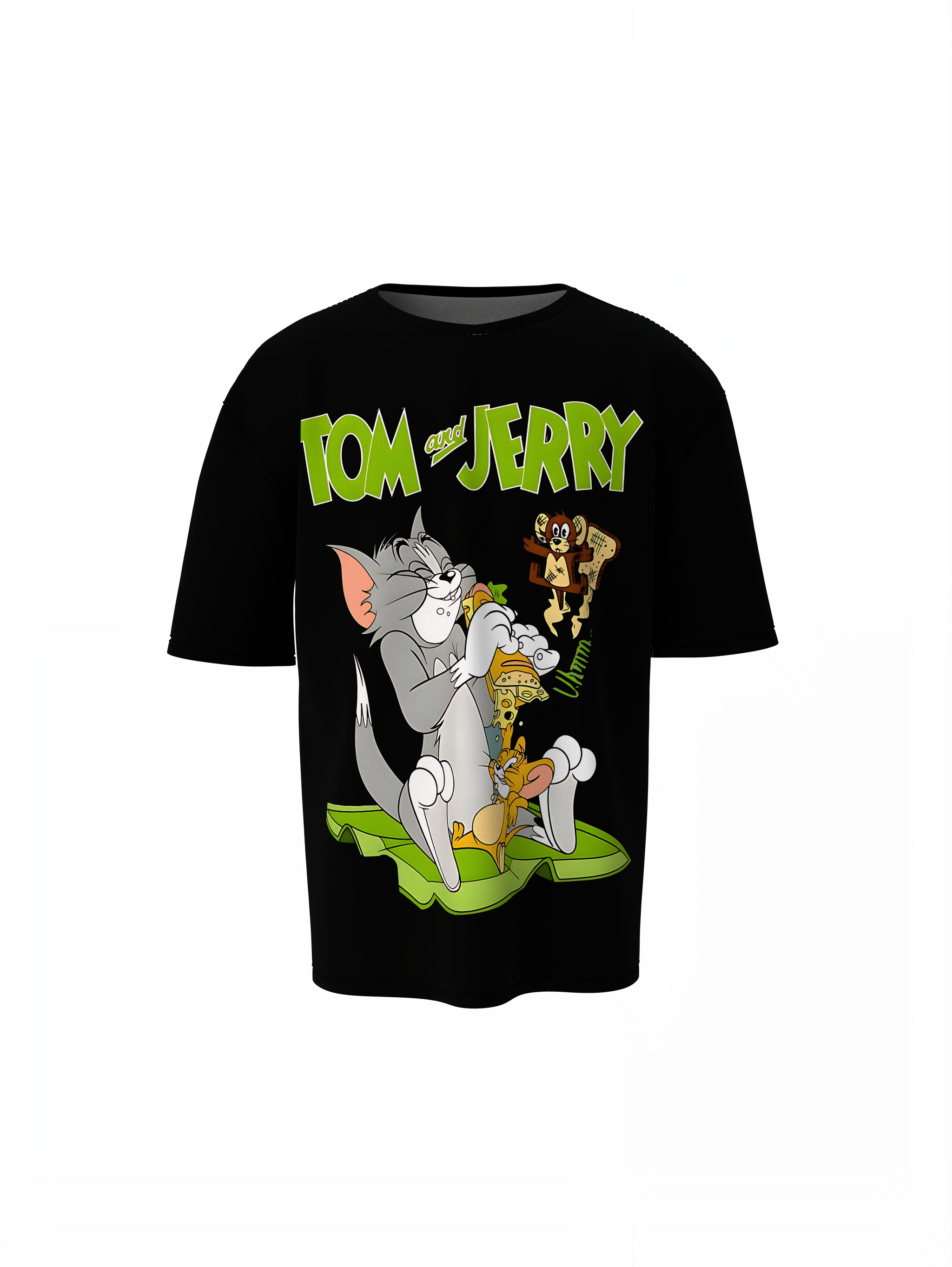 Tom Jerry Cartoon Oversized T-Shirts