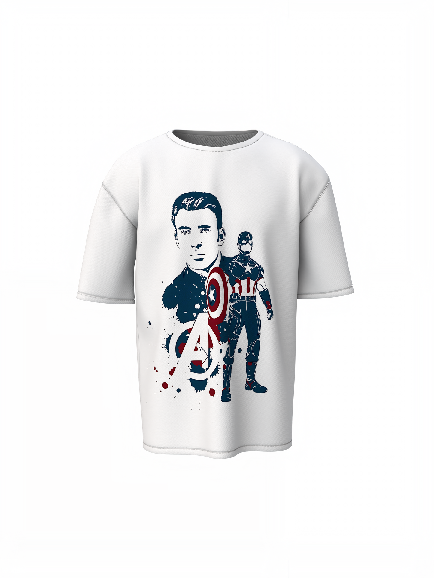 Captain America Oversized T-Shirt Premium Streetwear