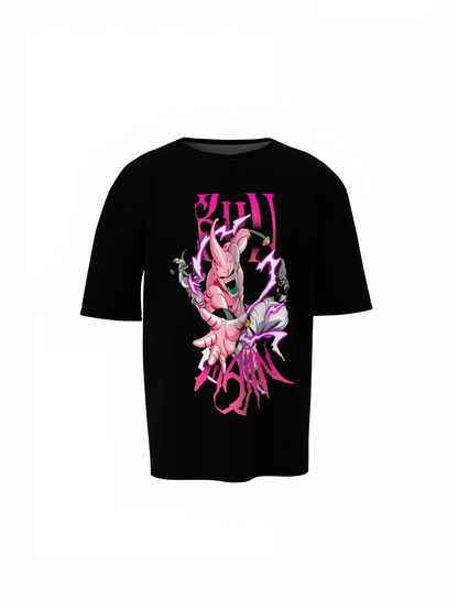 Majin Buu Oversized T-Shirt – Bold Anime Graphic Tee