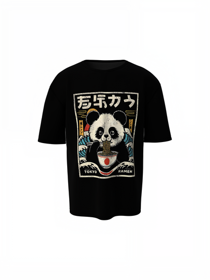 Tokyo Ramen Oversized T-Shirt Japanese Streetwear Graphic Tee