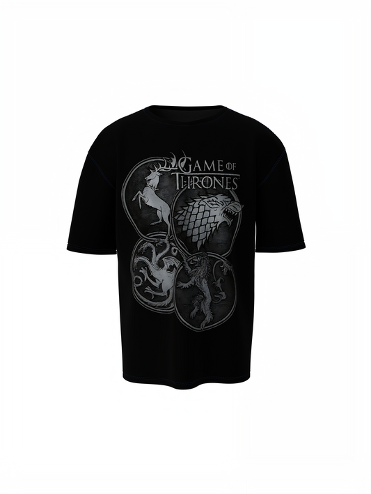Game of Thrones Icons Graphic oversized T-Shirts