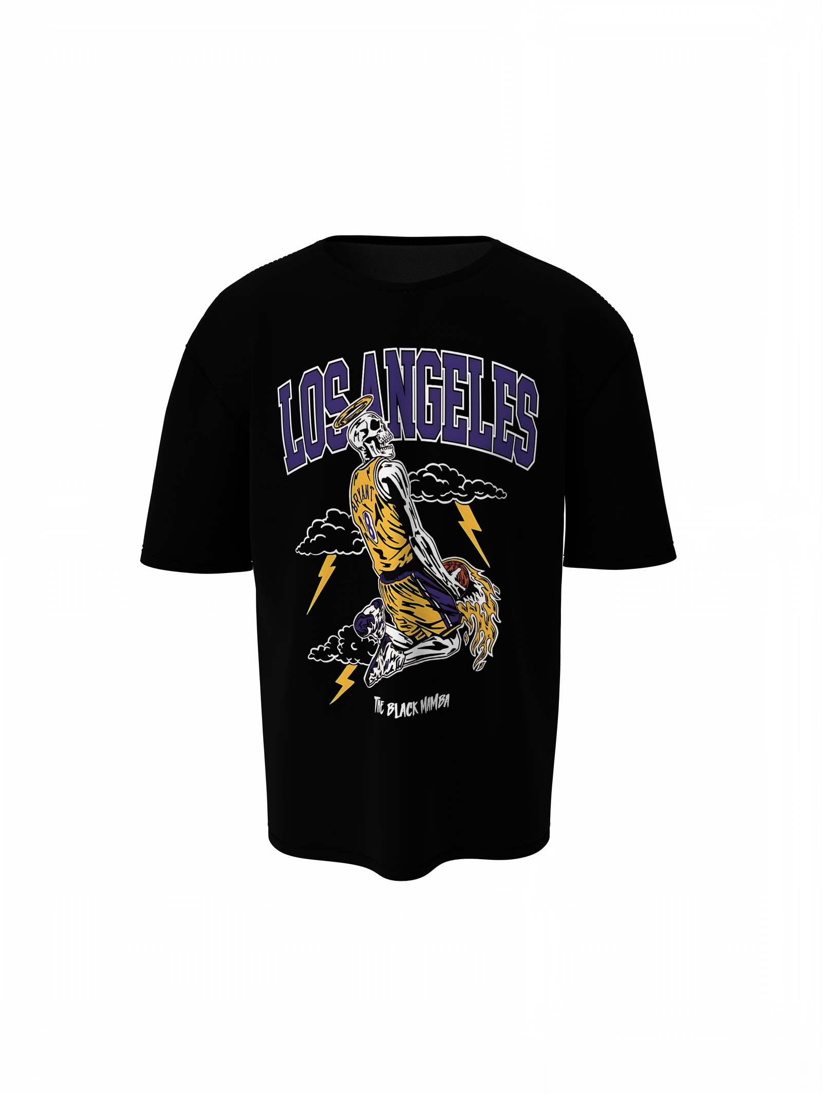 La Black Mamba Oversized T-Shirts
