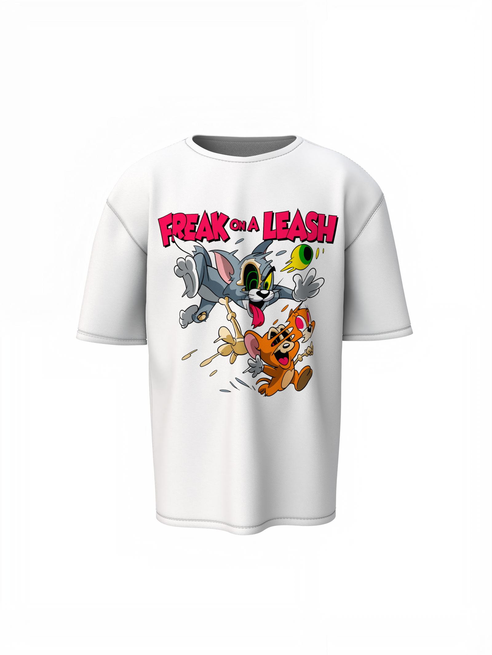 Freak On A Leash Oversized T-Shirts – Bold Streetwear Tee