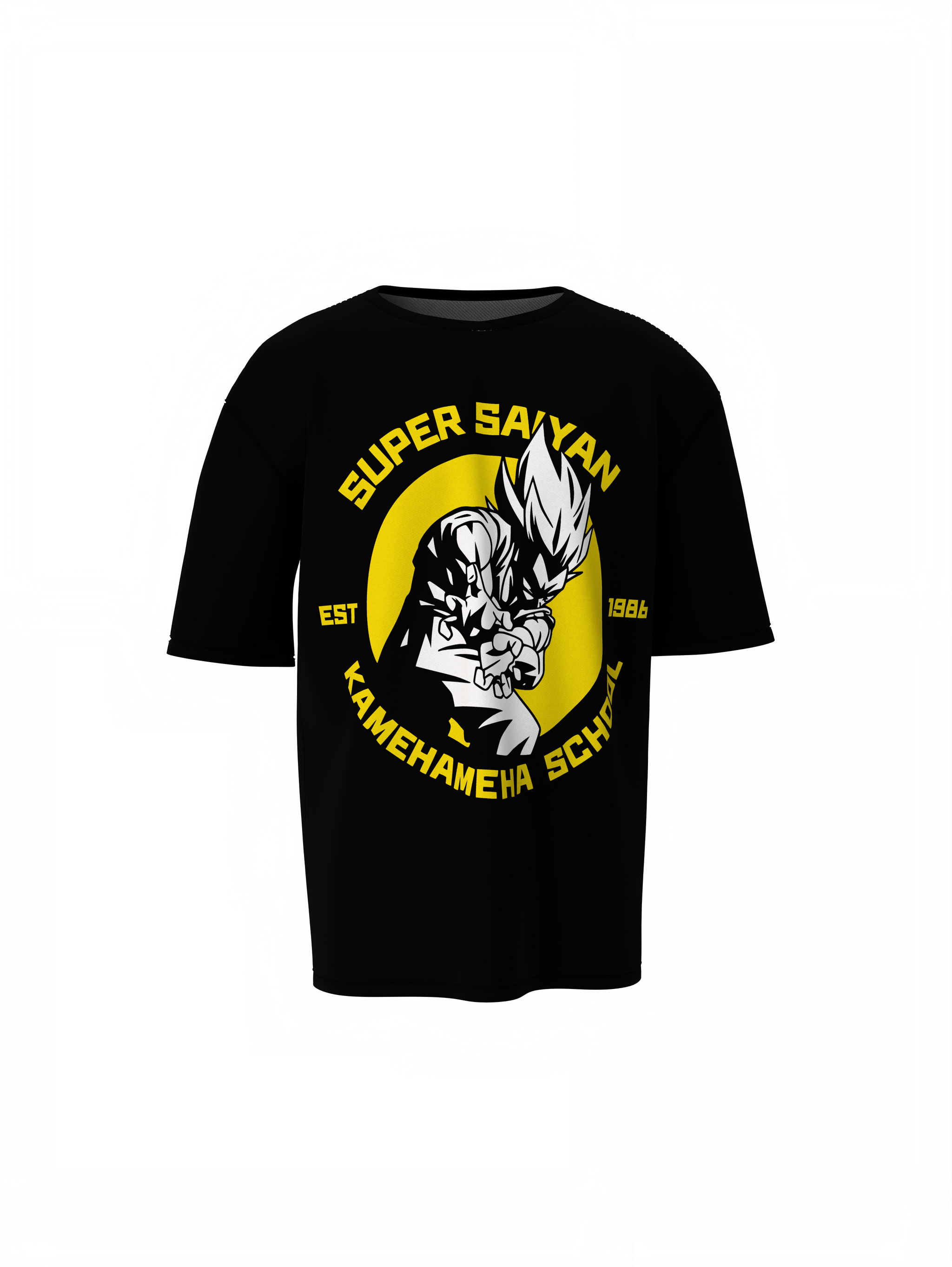 Super Saiyan Oversized T-Shirts