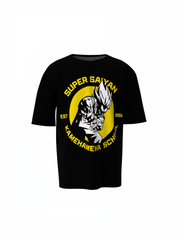 Super Saiyan Oversized T-Shirts