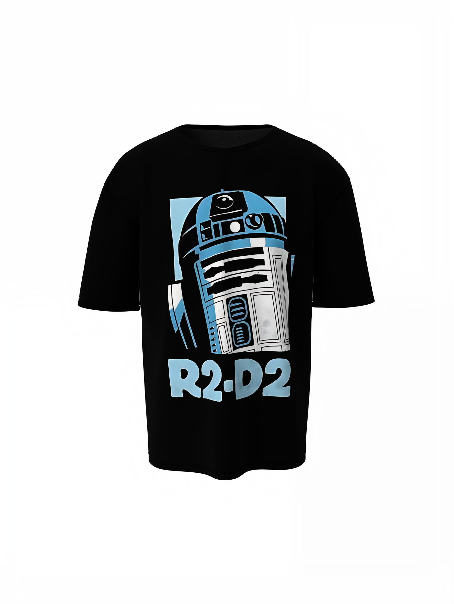 R2-D2 Oversized Stylish Graphic T-Shirt Streetwear Style