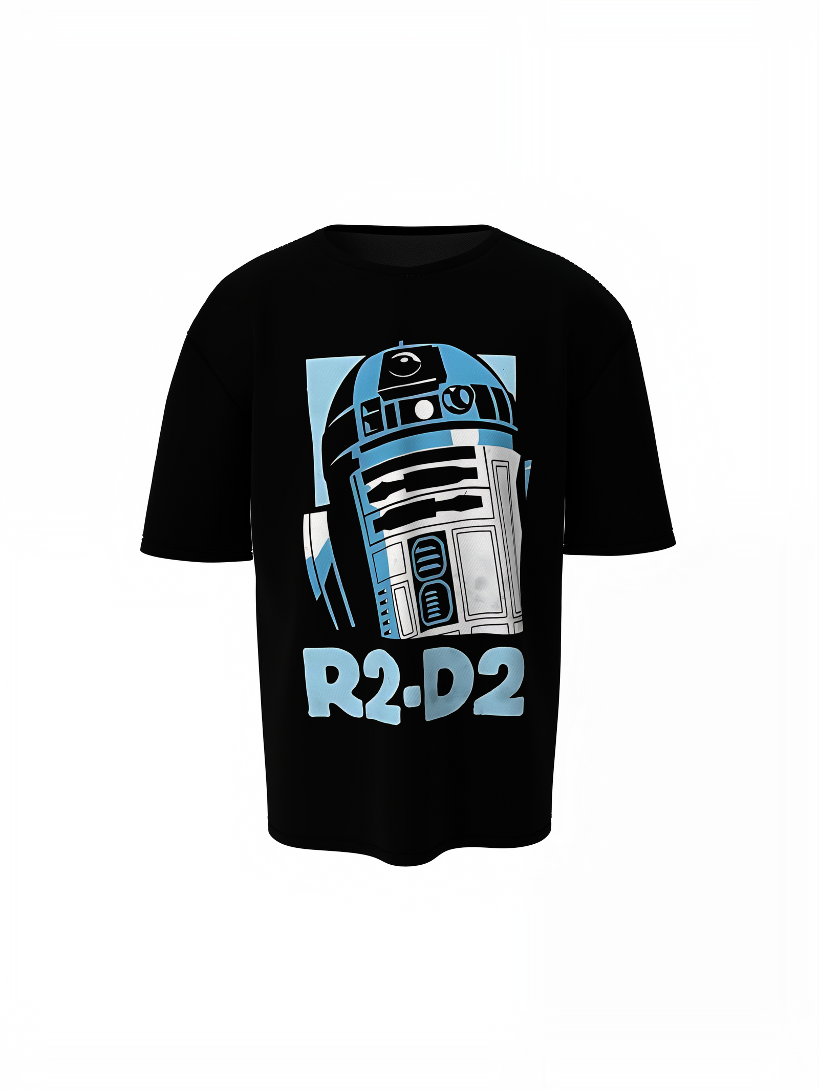 R2-D2 Oversized Stylish Graphic T-Shirt Streetwear Style