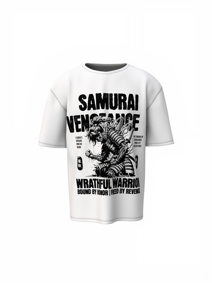 Samurai Warrior Oversized T-Shirt for Bold Streetwear Style