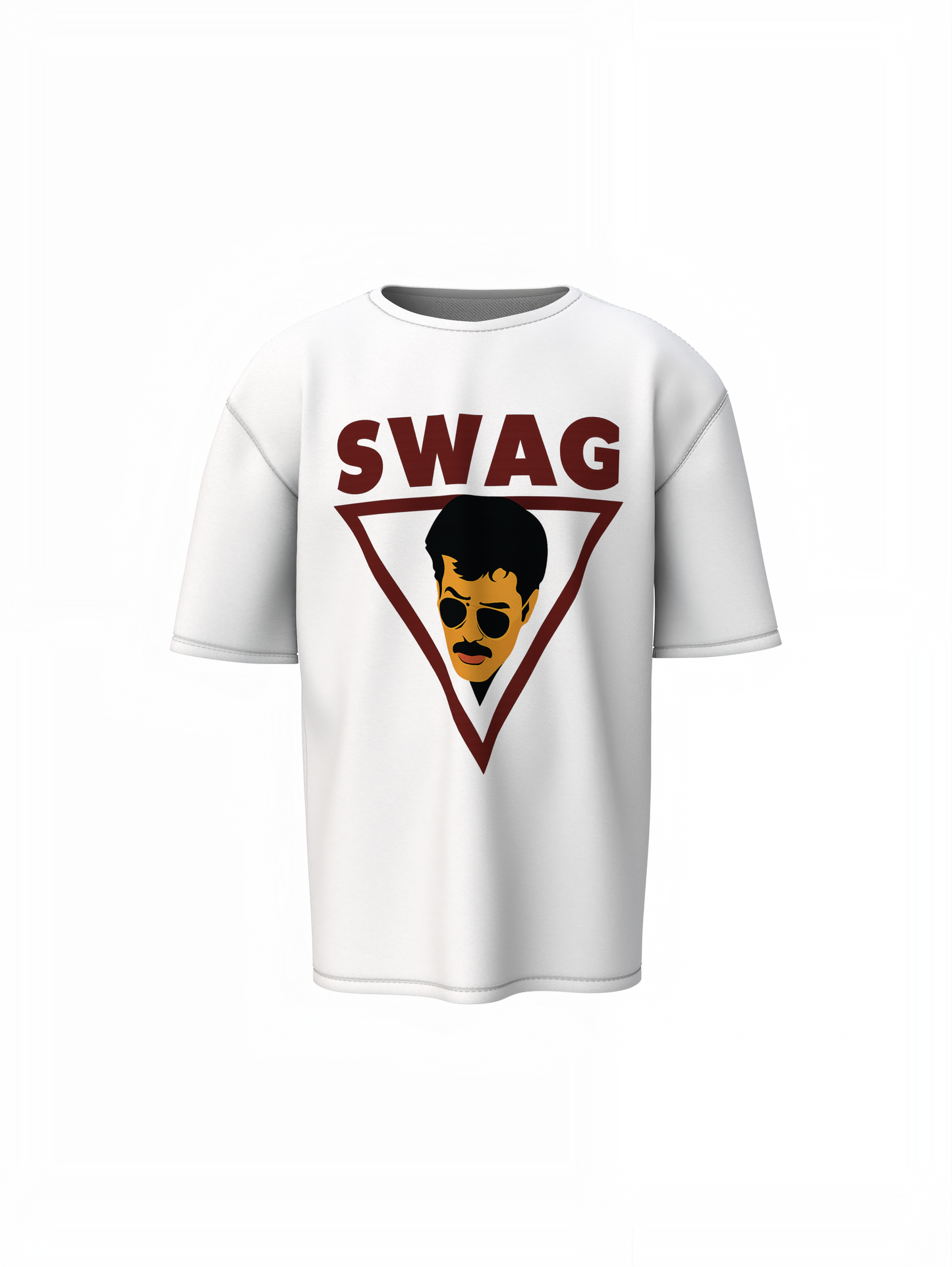 Kunjchan Swag Oversized T-Shirts Stylish Casual Graphic Wear