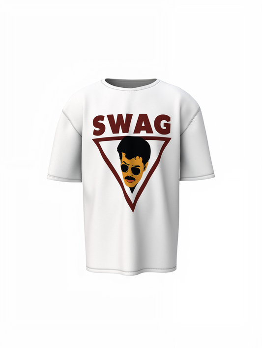 Kunjchan Swag Oversized T-Shirts Stylish Casual Graphic Wear