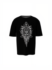 Om Mandala  Art Oversized T-Shirts